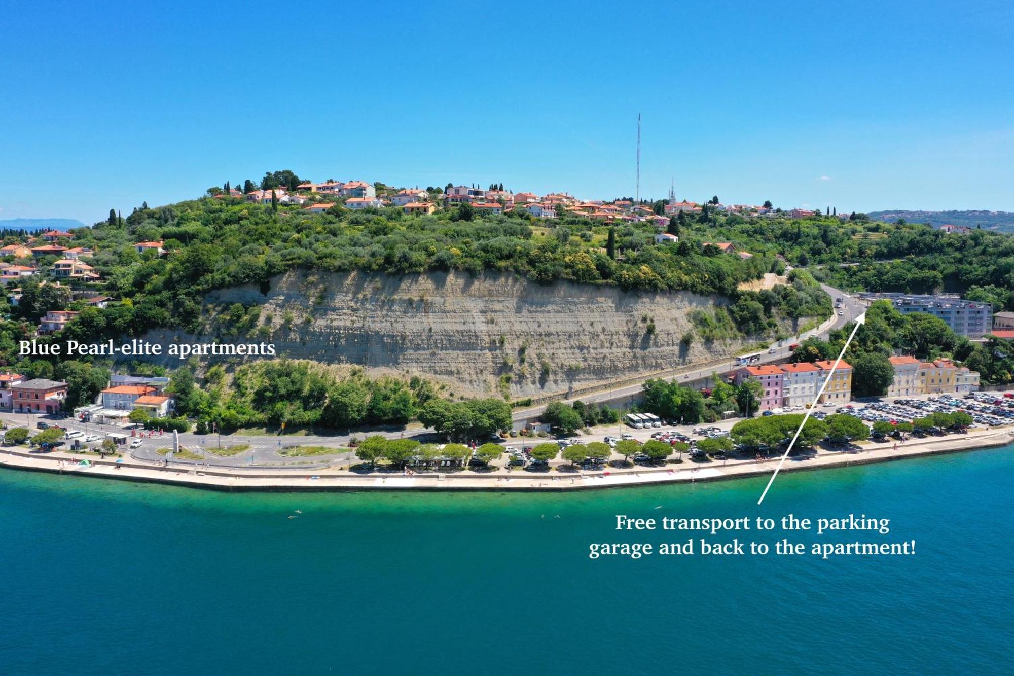 Blue Pearl Elite Apartments Piran Extérieur photo